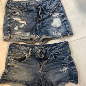 Distressed American Eagle shorts bundle!
